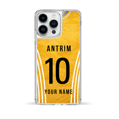 Personalised County Antrim GAA Jersey Phone Case | Custom iPhone & Samsung Case