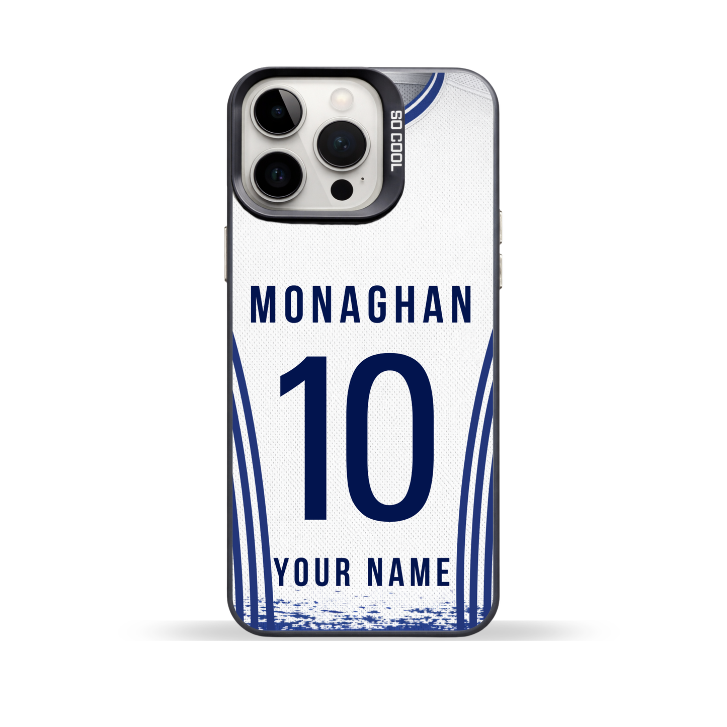 Personalised County Monaghan GAA Jersey Phone Case | Custom iPhone & Samsung Case