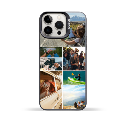 Personalised Photo Phone Case | Custom iPhone & Samsung Case | 7 Photo Grid Layout