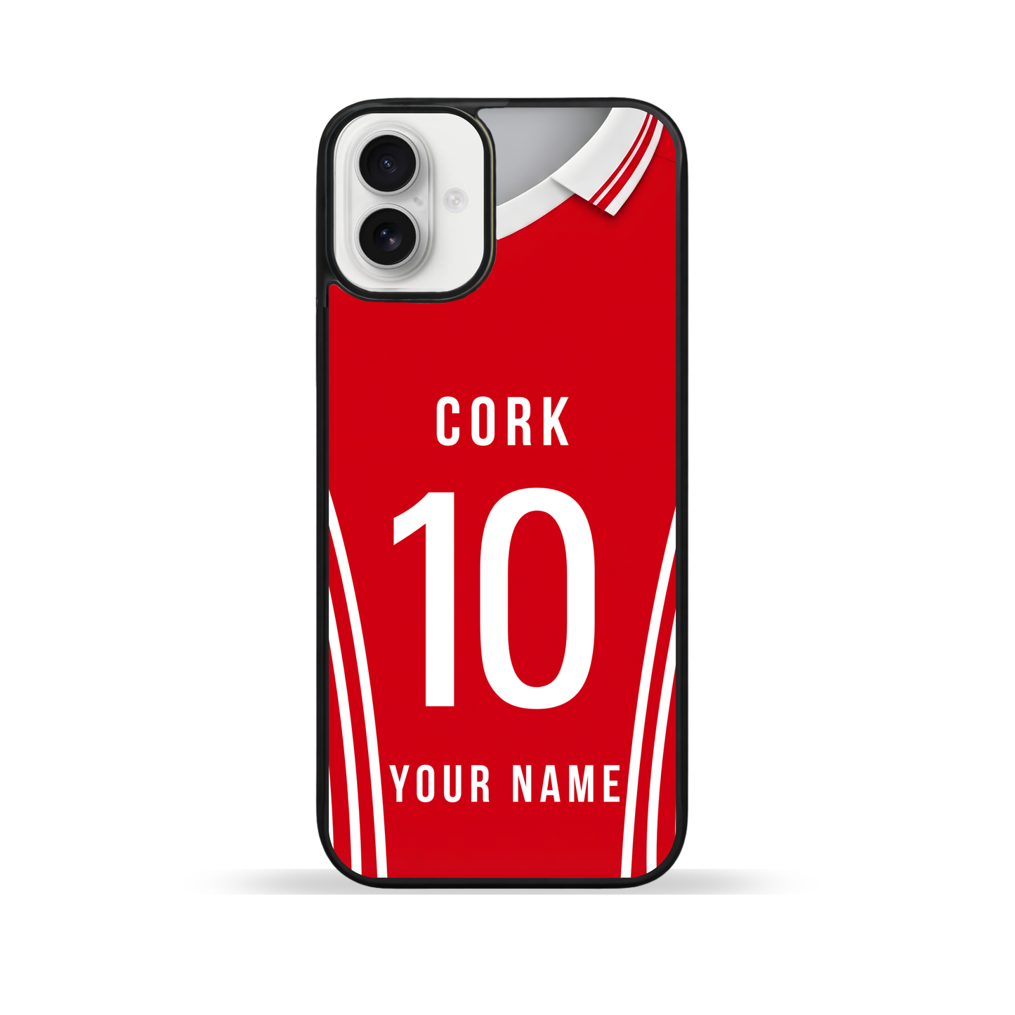 Personalised County Cork GAA Jersey Phone Case | Custom iPhone & Samsung Case