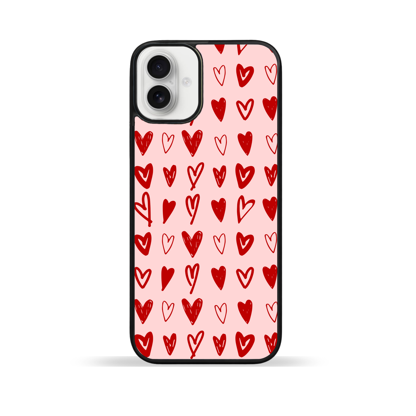 Heart Doodles Phone Case | iPhone & Samsung