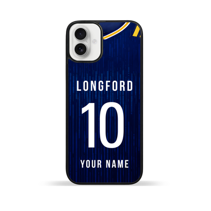 Personalised County Longford GAA Jersey Phone Case | Custom iPhone & Samsung Case