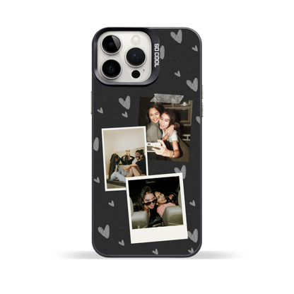 Personalised Photo Phone Case | Custom iPhone & Samsung Case | 3 photo polaroid Layout