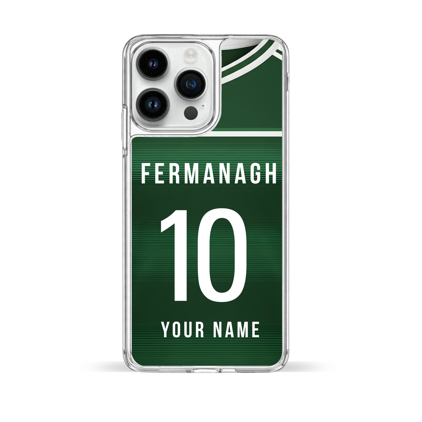 Personalised County Fermanagh GAA Jersey Phone Case | Custom iPhone & Samsung Case