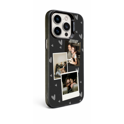 Personalised Photo Phone Case | Custom iPhone & Samsung Case | 3 photo polaroid Layout