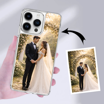 Personalised Photo Phone Case | Custom iPhone & Samsung Case | Single Photo Frame Layout