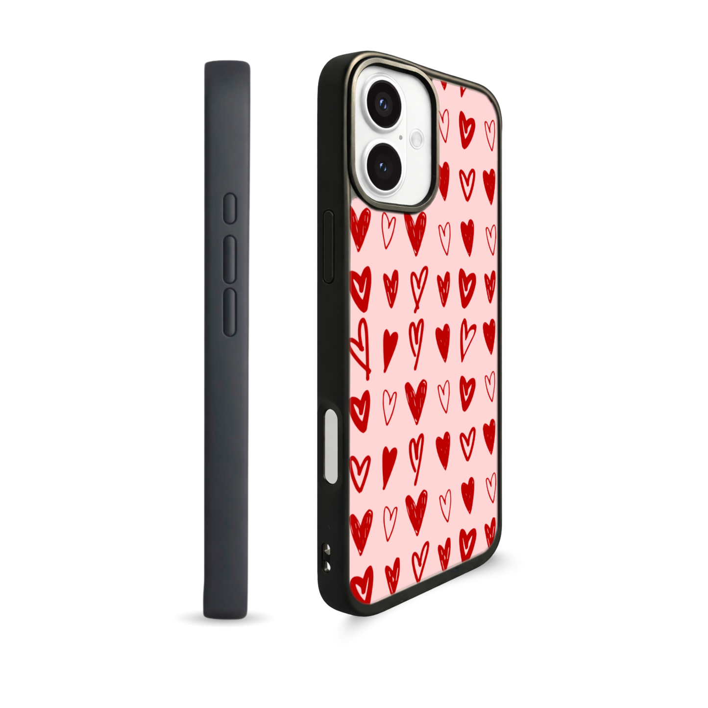 Heart Doodles Phone Case | iPhone & Samsung